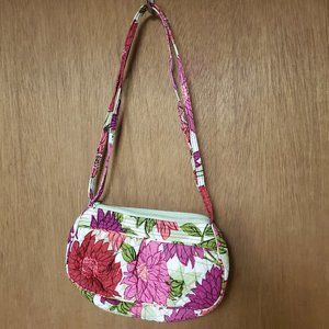 SMALL GENUINE VERA BRADLEY FLOWERED BAG